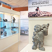 Entrance of Kloppenburg Inuit Gallery