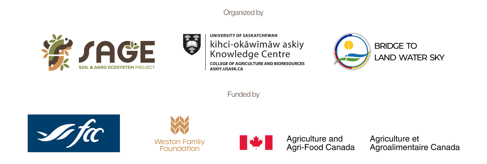 organizer and sponsor logos