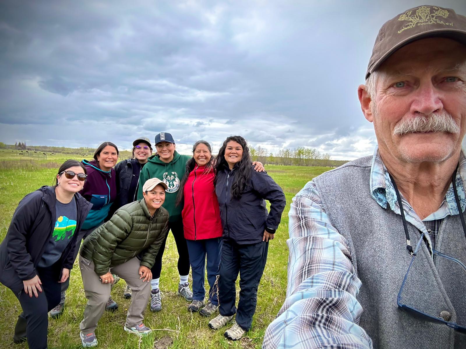 People at Elk Island National Park